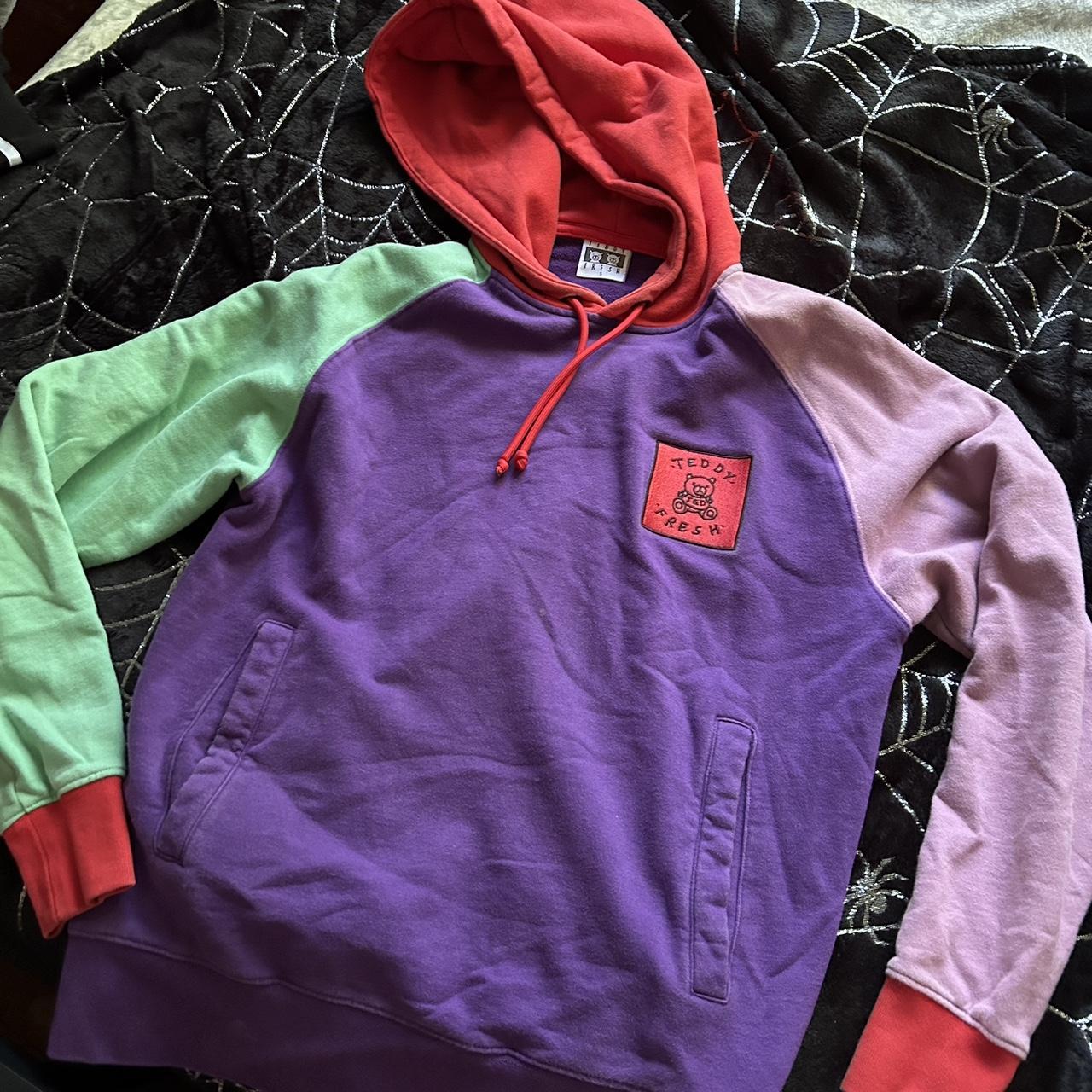 Teddy Fresh color block. Depop