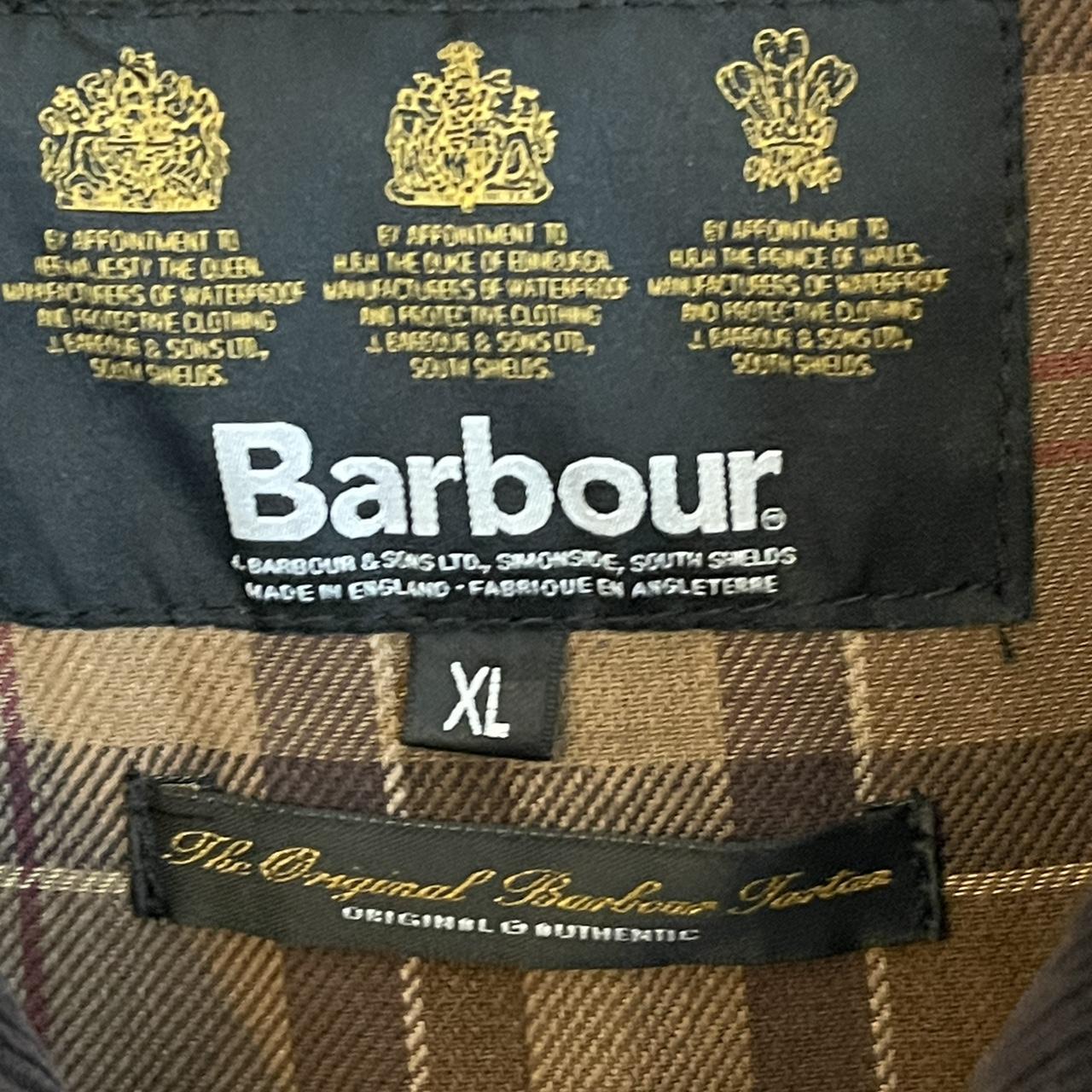 barbour merton mac waxed coat size XL Full length... - Depop
