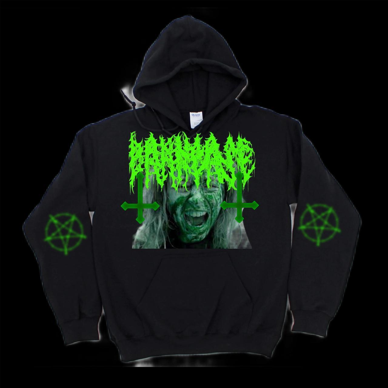 Darkhorse green hoodie thid is so droland miller | Depop