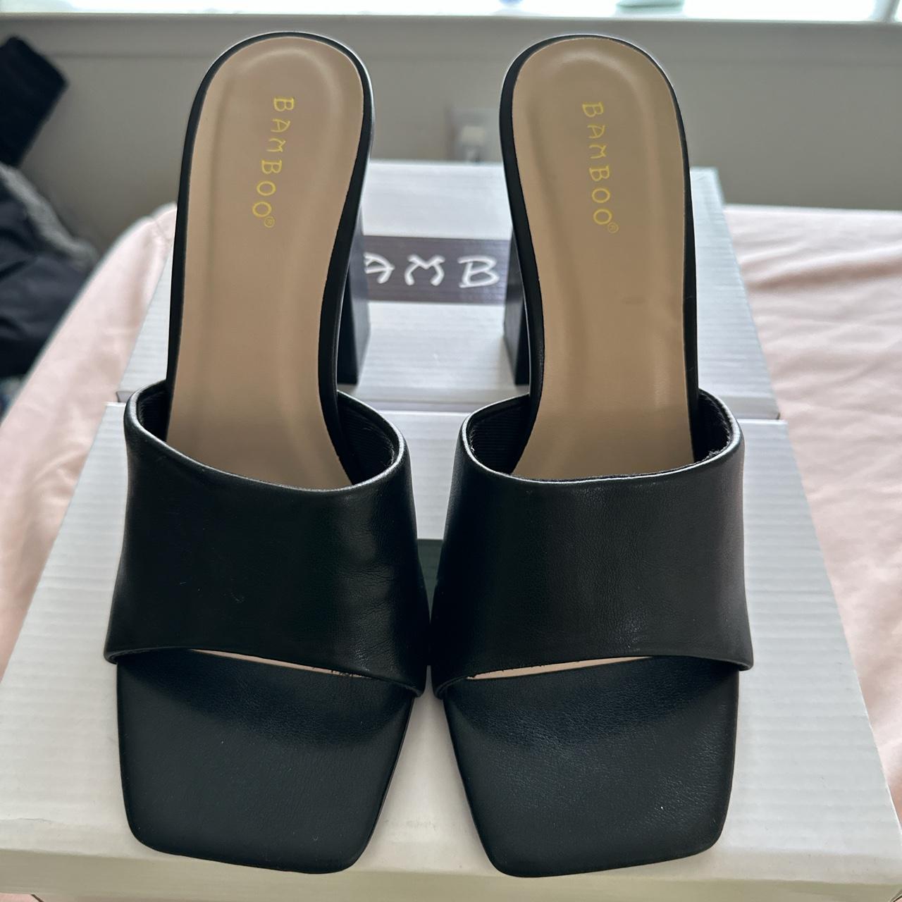 Bamboo clearance brand heels