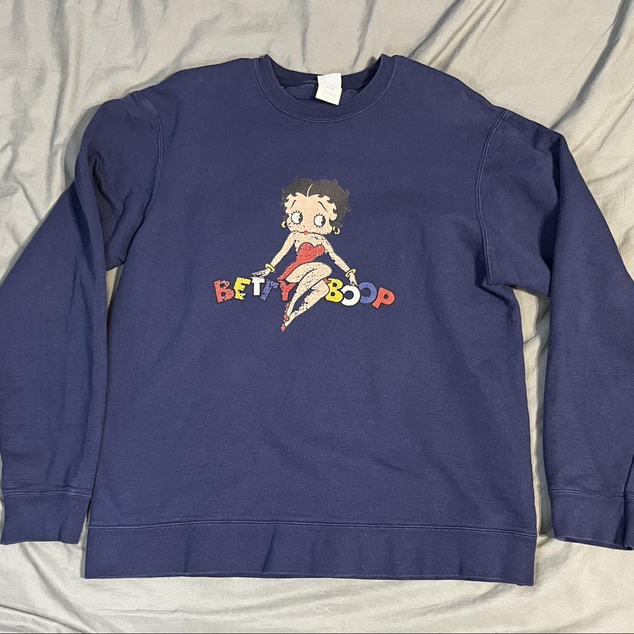 Delta pro weight Betty boop sweater Size L Decent... - Depop