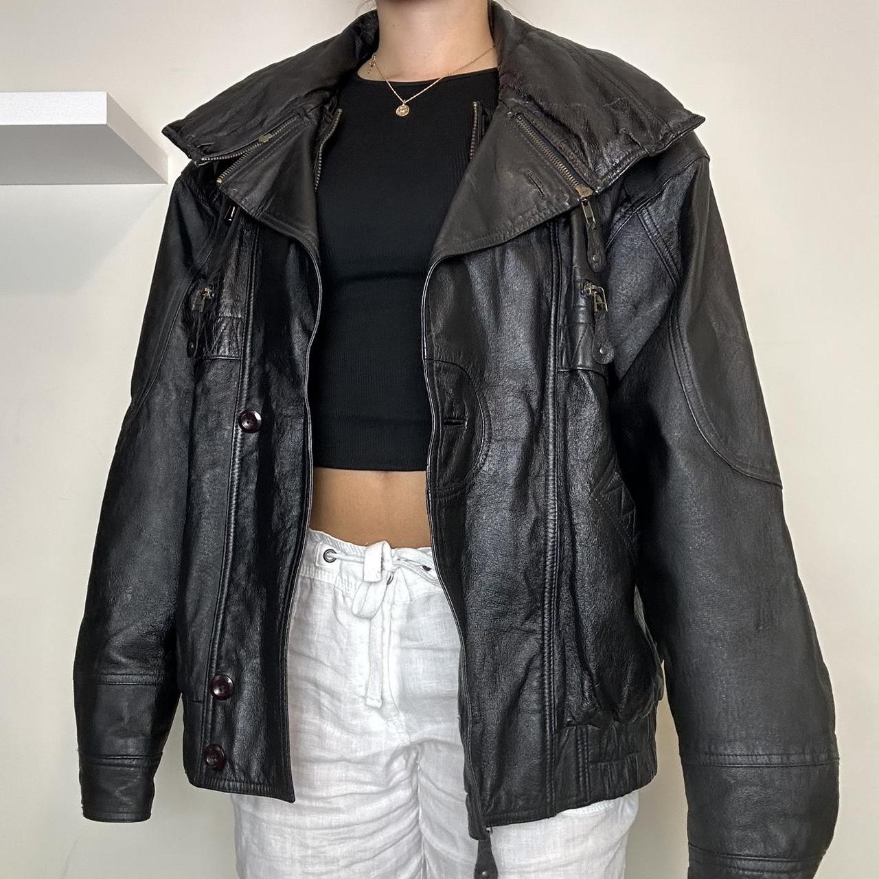 Unbranded Women's Black Jacket | Depop