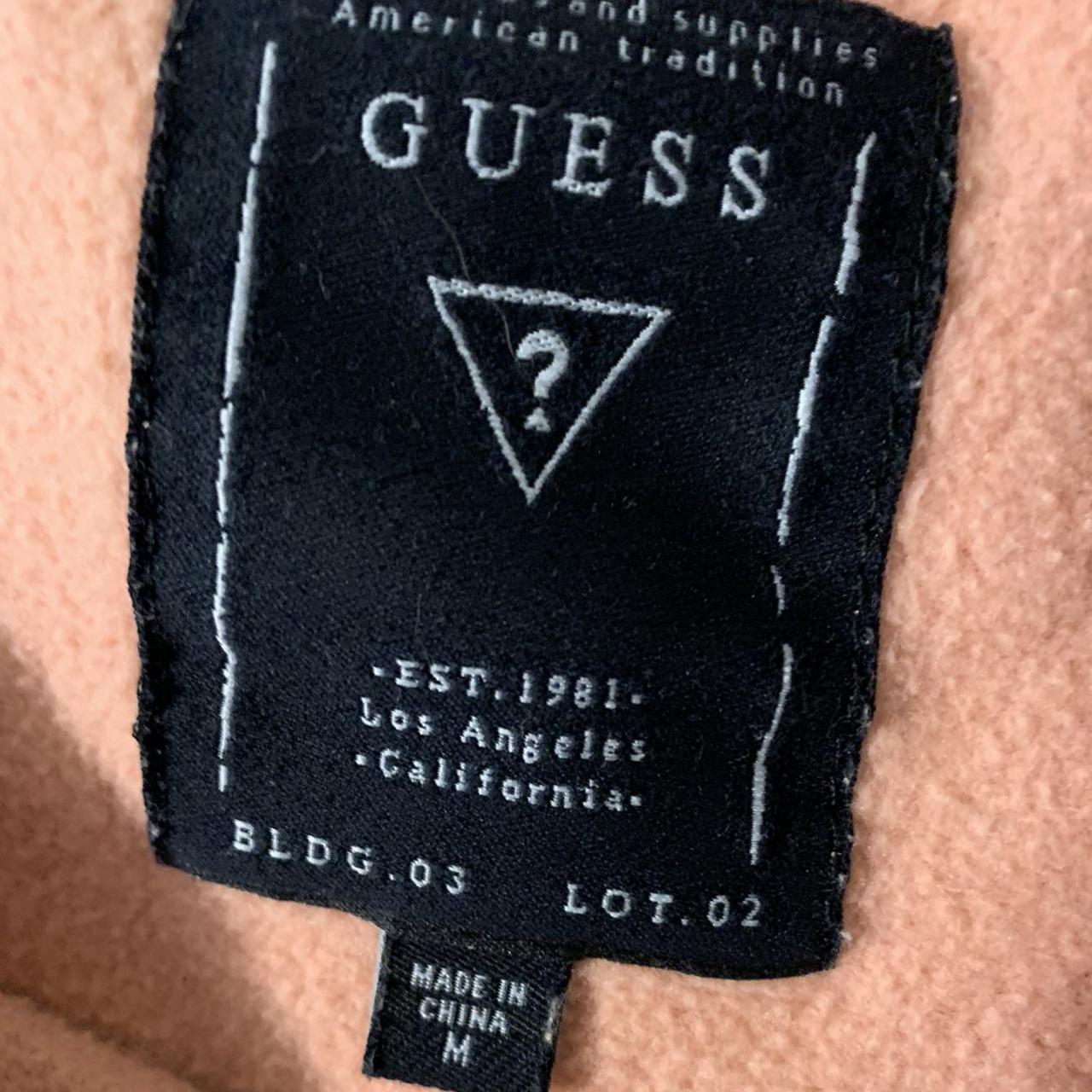 Guess pullover Got a weird zipper on the side... - Depop