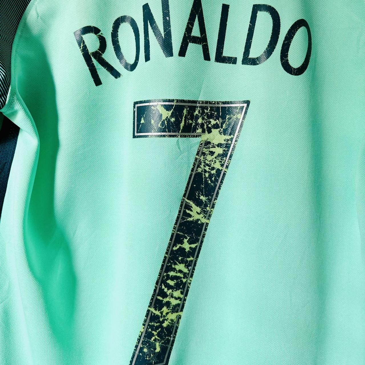 Cristiano Ronaldo Portugal Soccer Jersey Pit to... - Depop