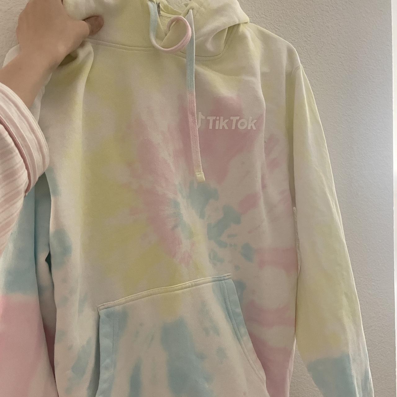 Tiktok tie dye hoodie sale