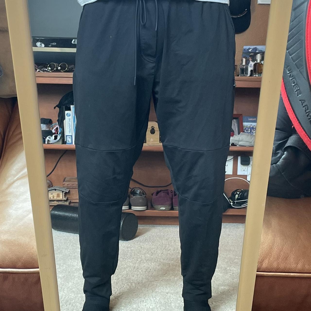 American Eagle Men's Black Joggerstracksuits Depop