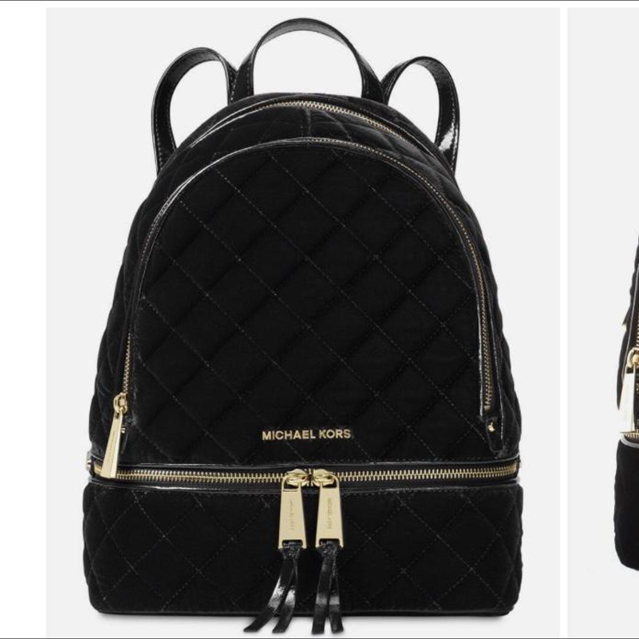 Michael kors 2025 backpack velvet