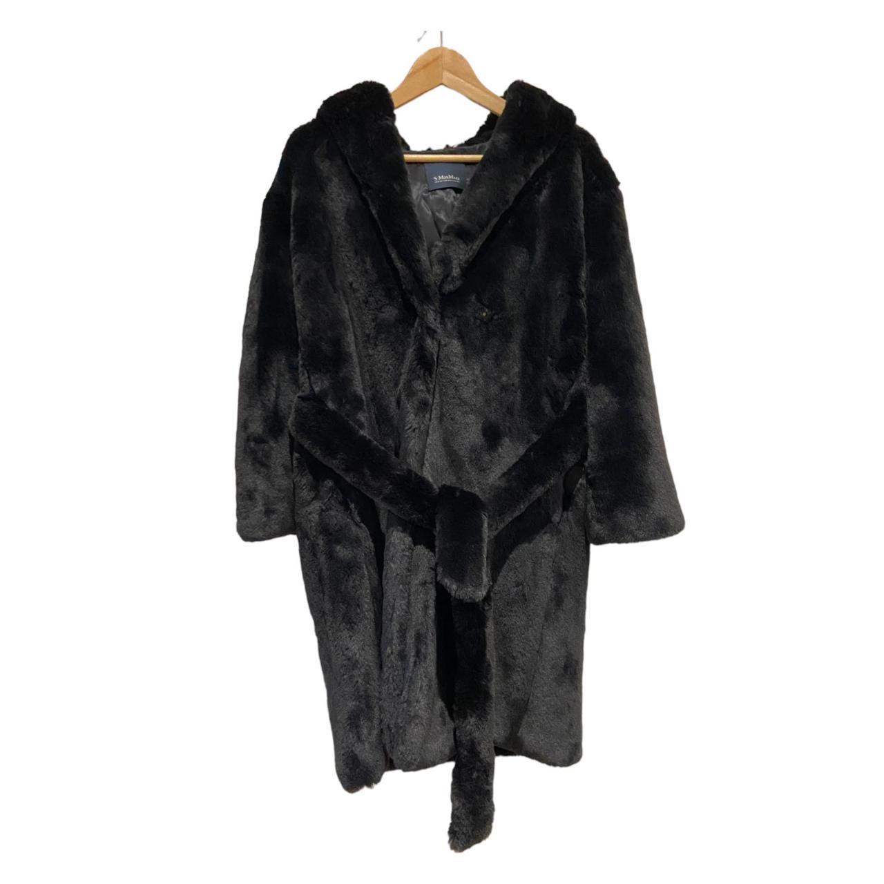 Max mara shop faux fur coat