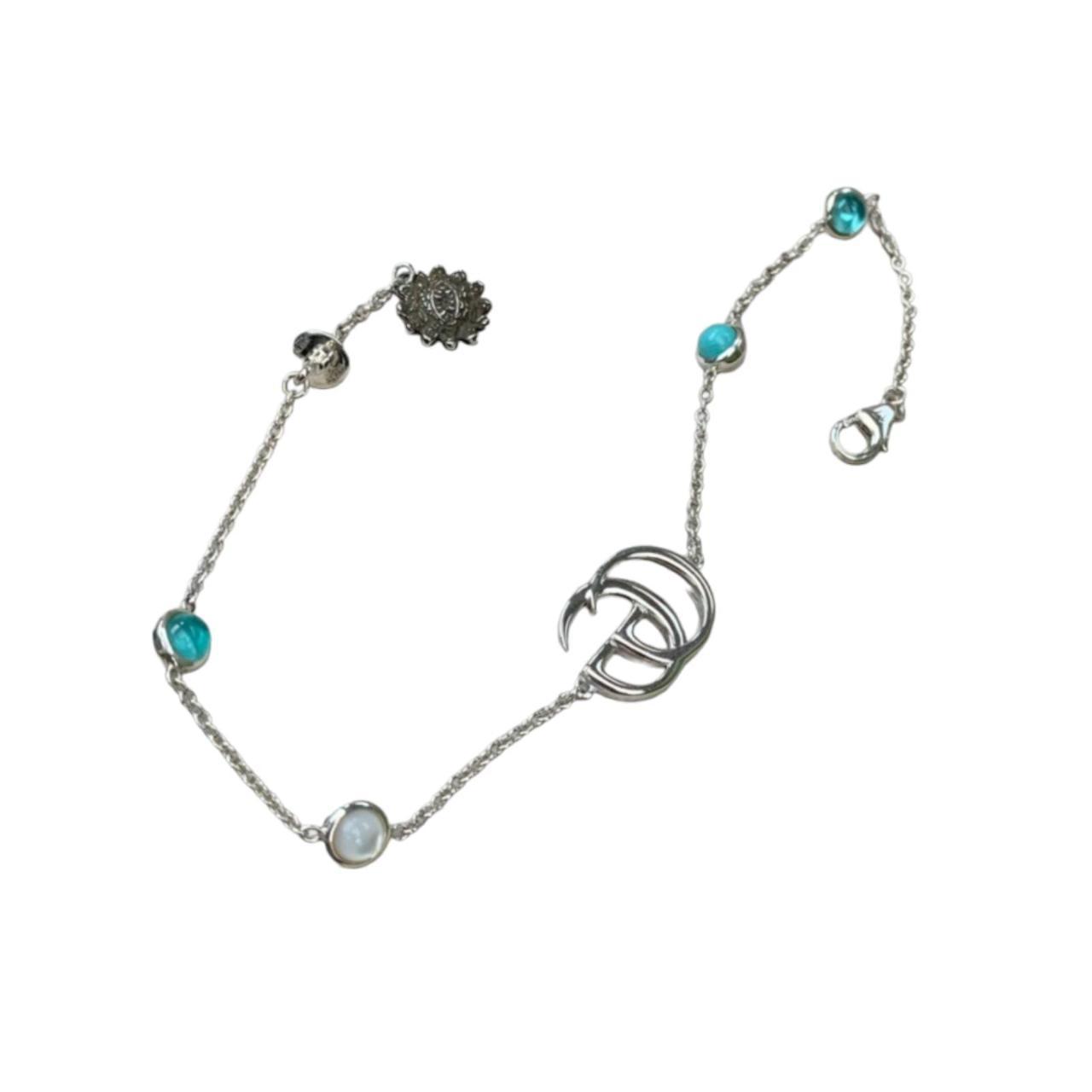 Gucci bracelet DOUBLE G MOTHER OF PEARL... Depop