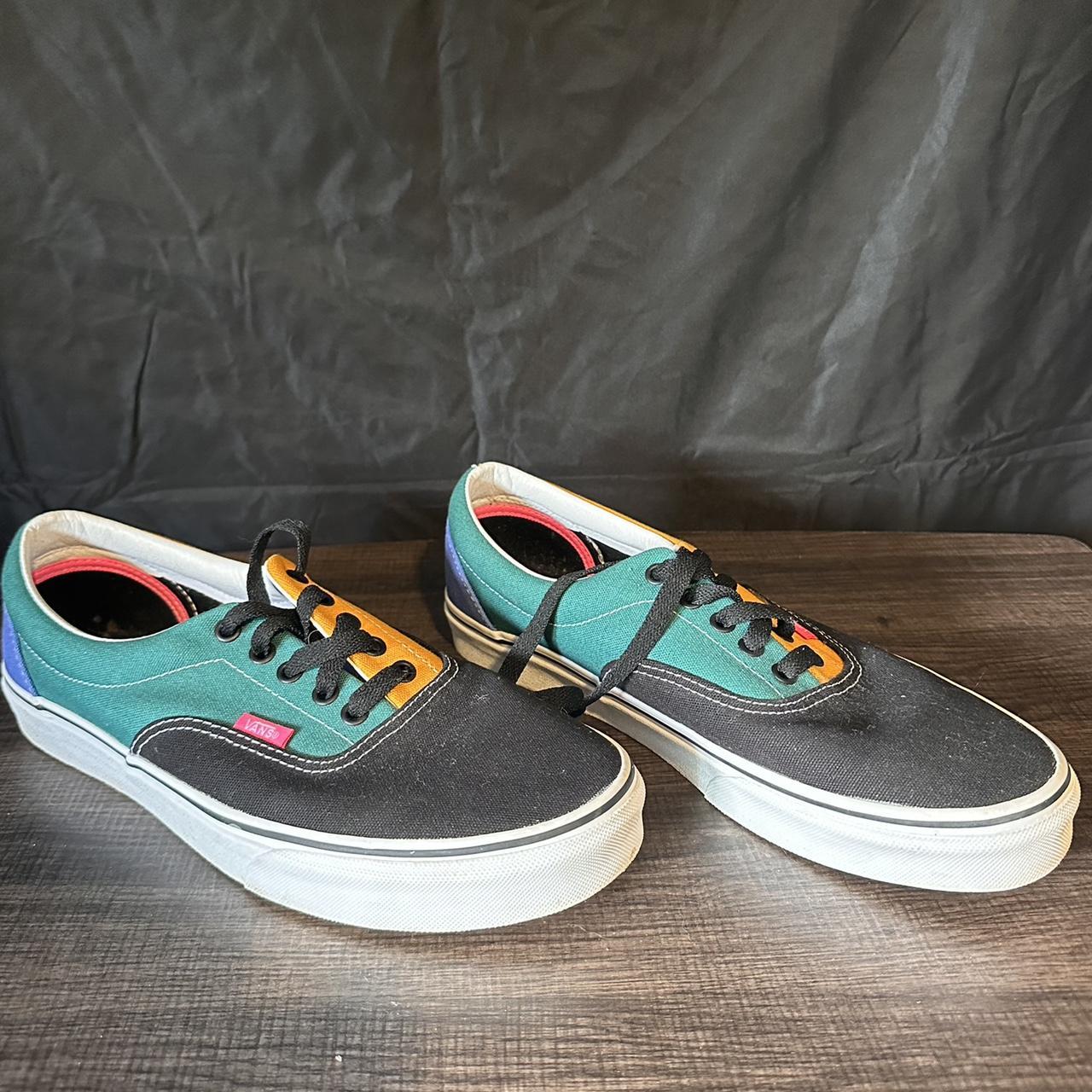 Mens multi colored vans best sale