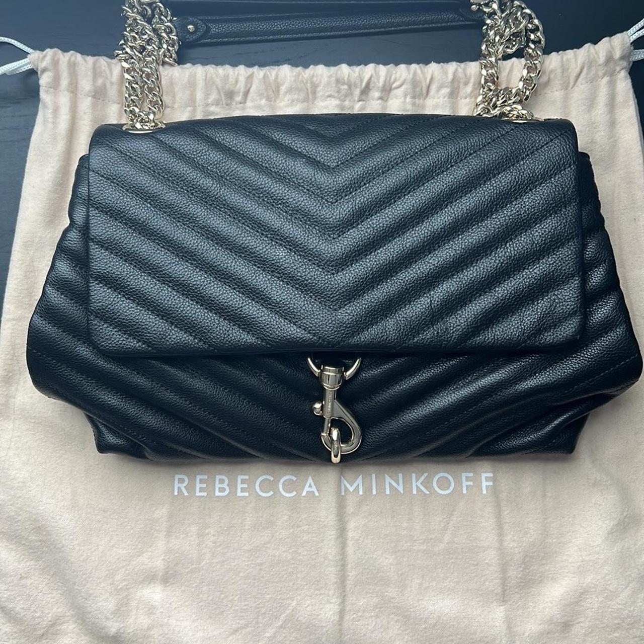 Rebecca Minkoff Edie Flap Shoulder Bag Comes with - Depop