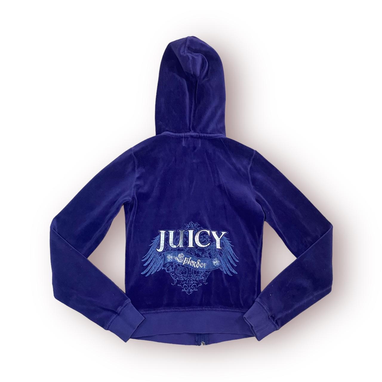 Juicy couture best sale purple hoodie