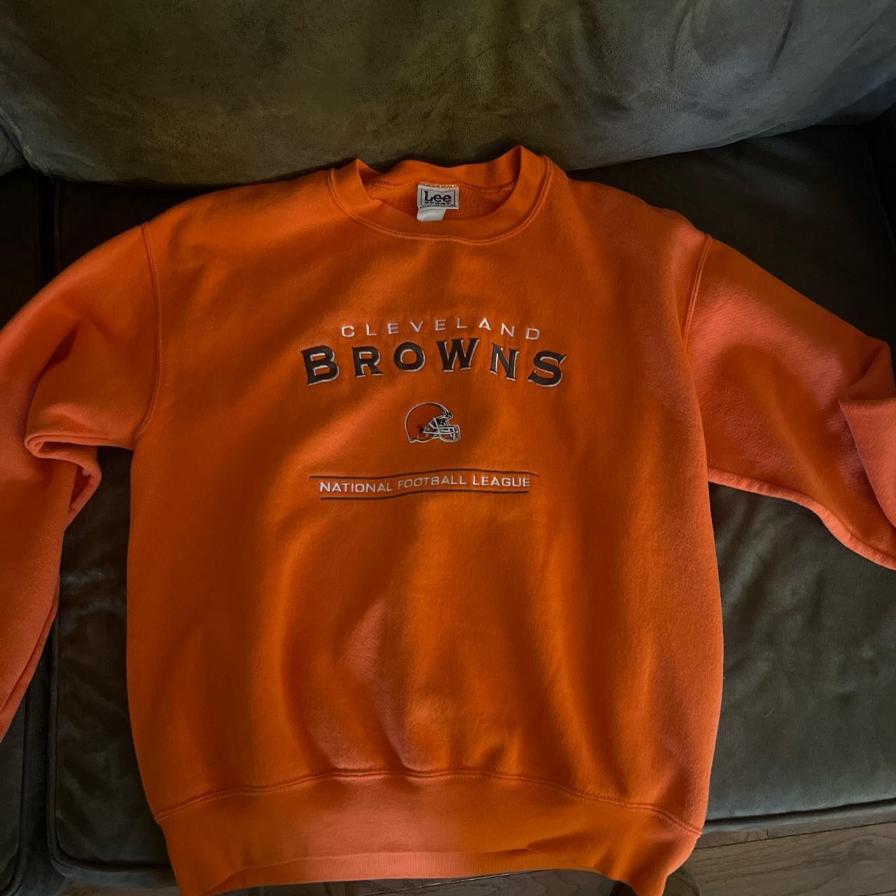 Vintage Cleveland store Browns Lee Sport Football Crewneck Sweatshirt