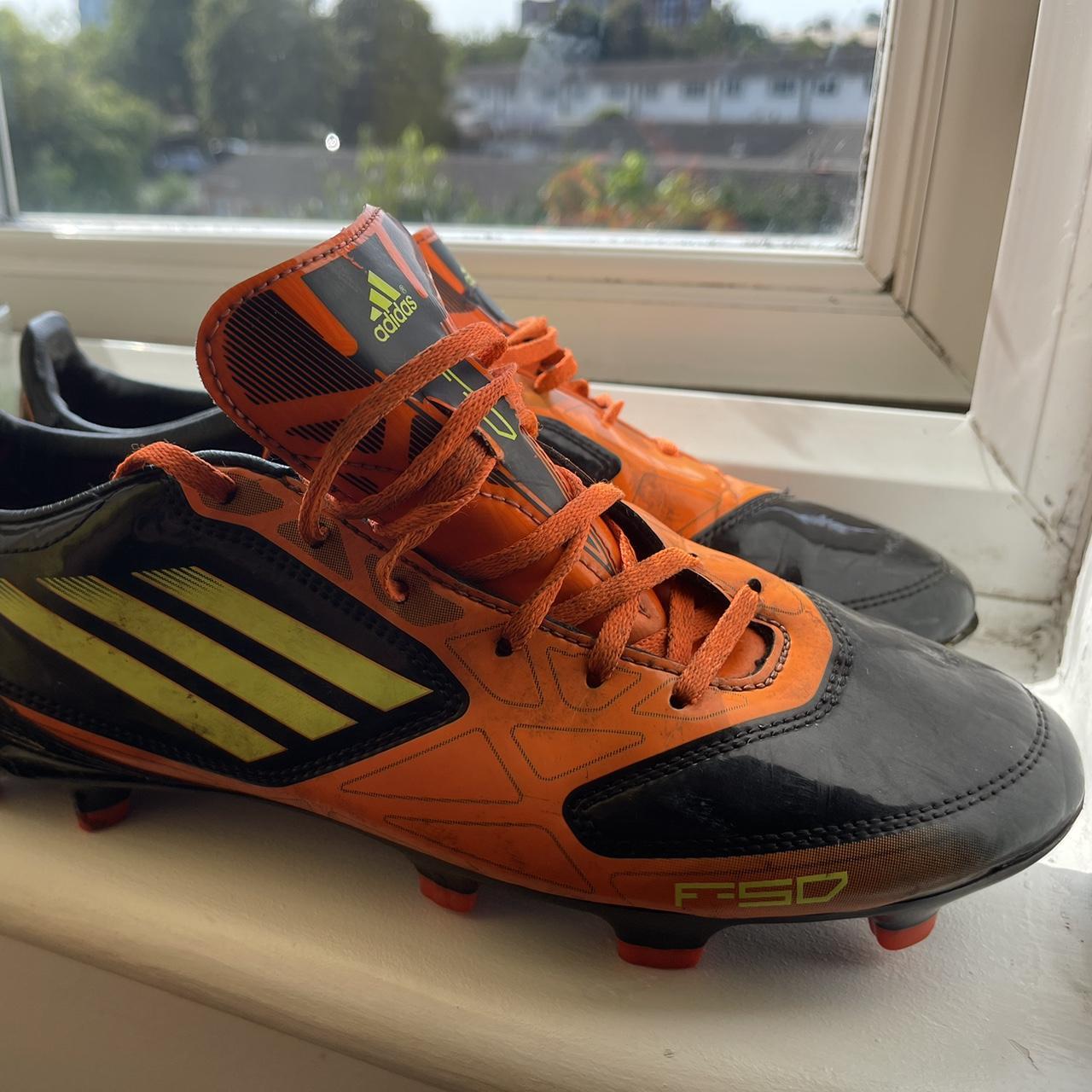 Adidas f50 orange and black online