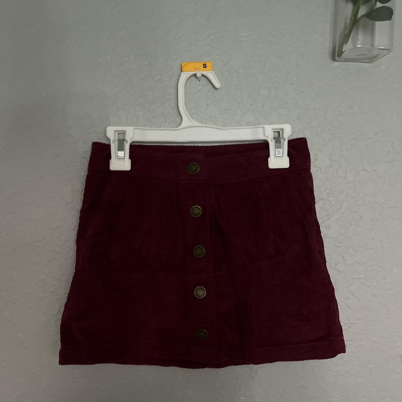 Maroon skirt outlet target