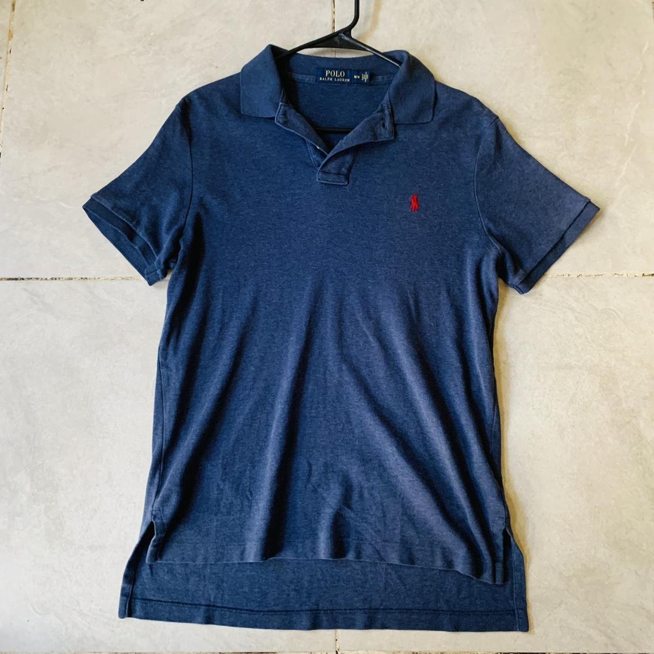 Medium polo Ralph Lauren navy blue shirt Never worn - Depop