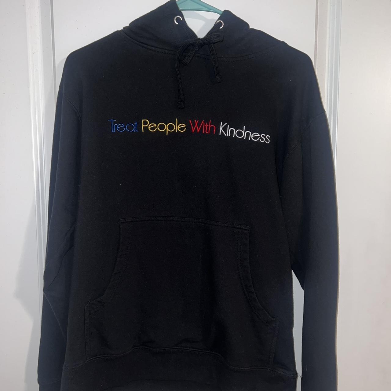 Black treat people discount with kindness hoodie