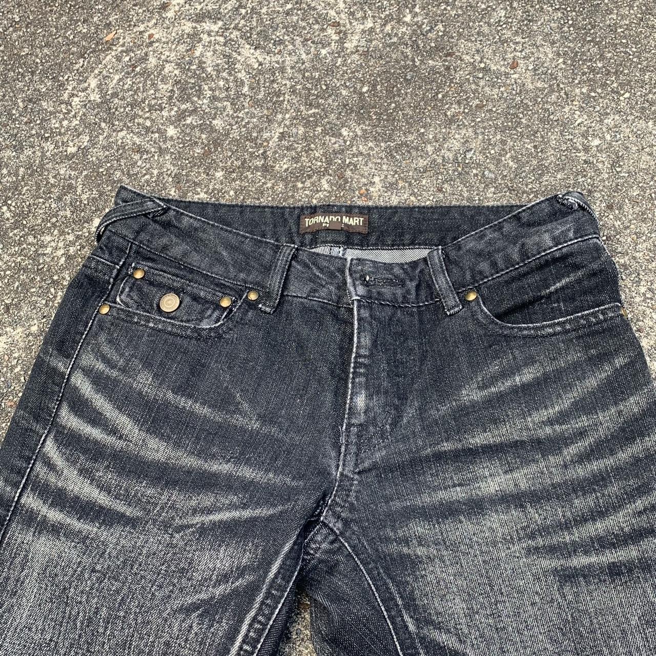 TEXT BEFORE BUYING Tornado mart jeans Nice flare... - Depop