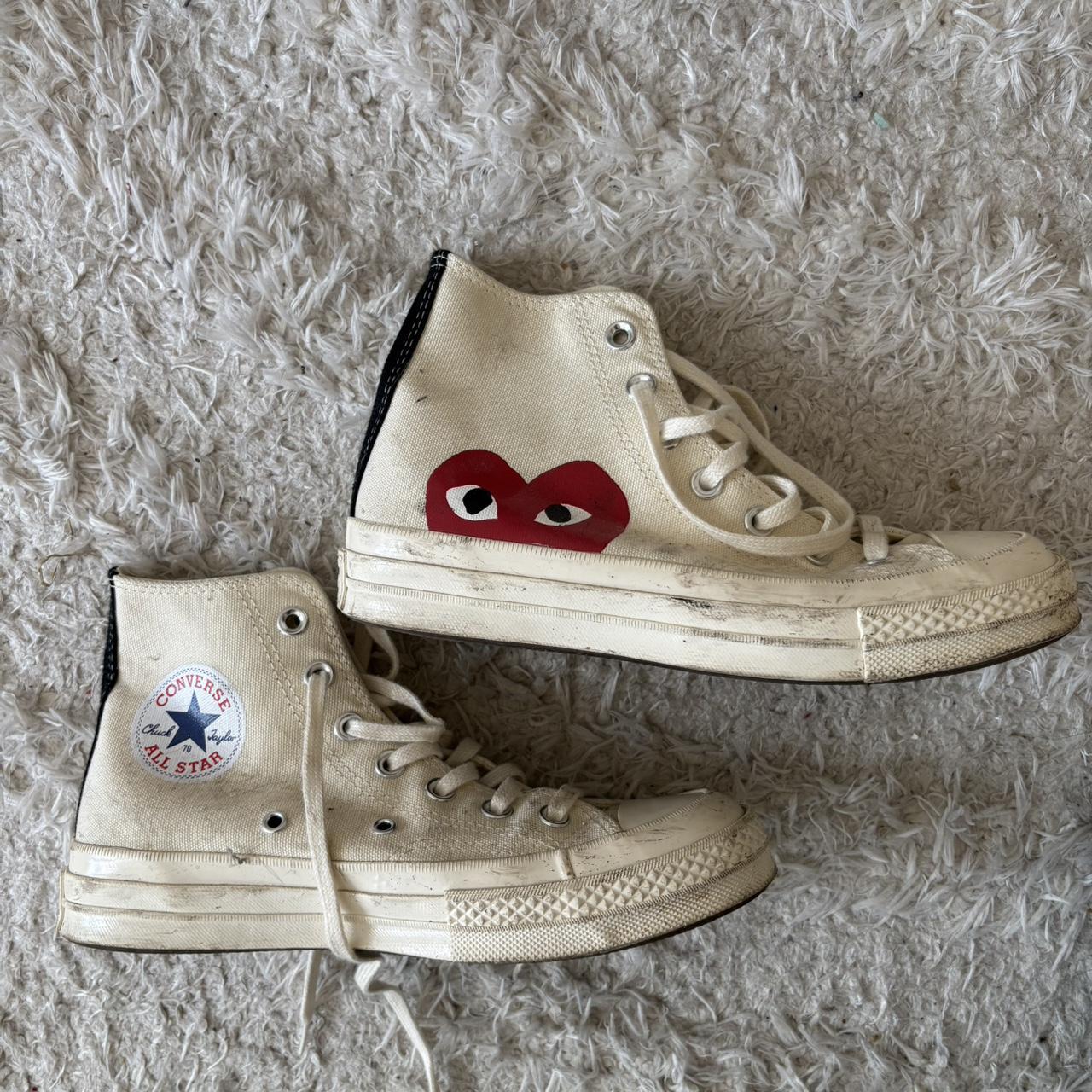 Comme des Garçons Women's Sneakers Cream/White US – Comme