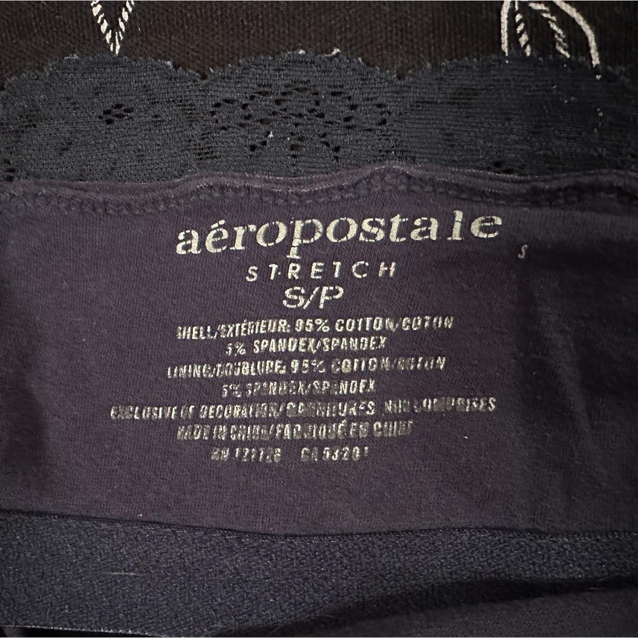 Débardeur AEROPOSTALE Dentelle Et Sequins - Avec Soutien-gorge Intégré - Stretch Coton
