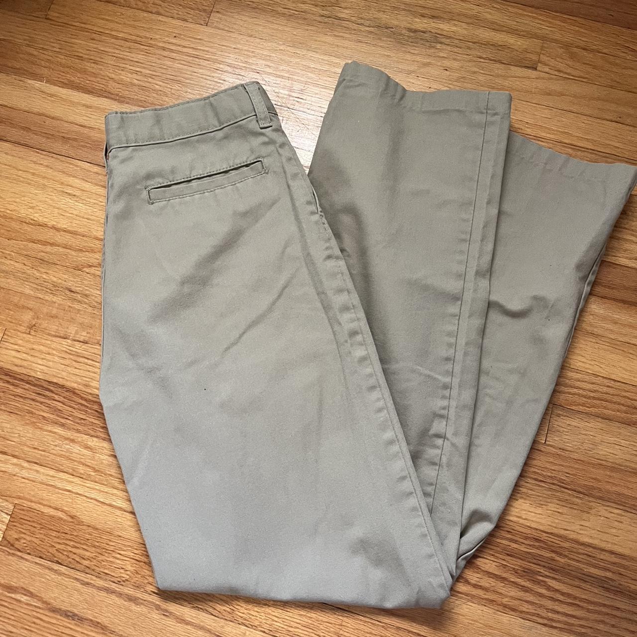 Cute beige dickies pants Size 16 boys but fit an... Depop