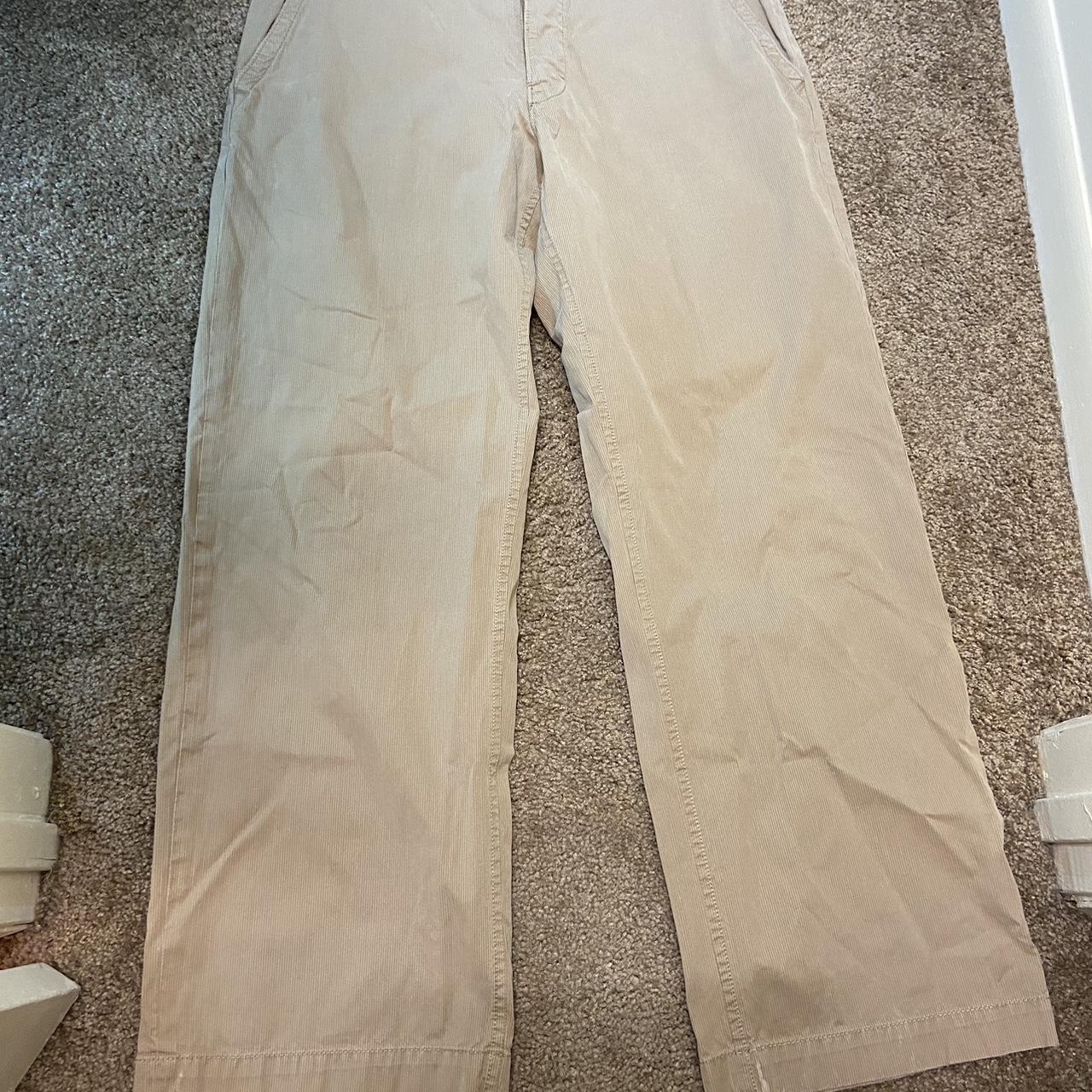 Gap Men's Khaki and Tan Trousers Depop
