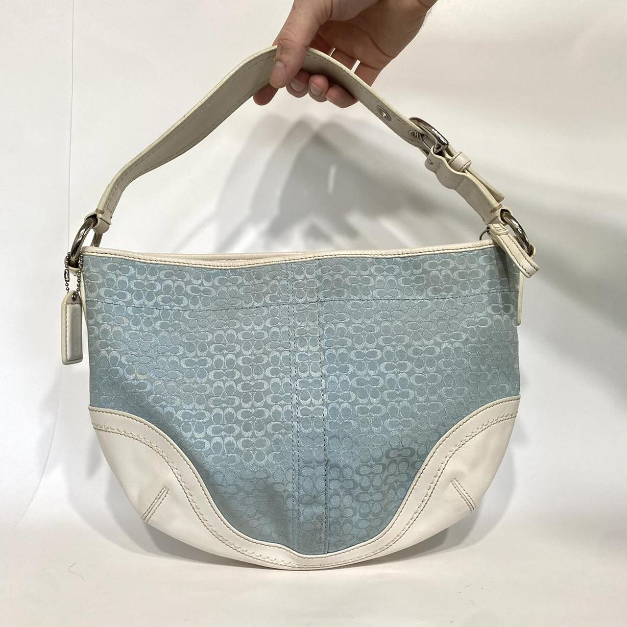 Amazon.com: Kate Spade Ava Reversible Shoulder Tote + Coin Purse Frosty Sky  Blue Green : Clothing, Shoes & Jewelry