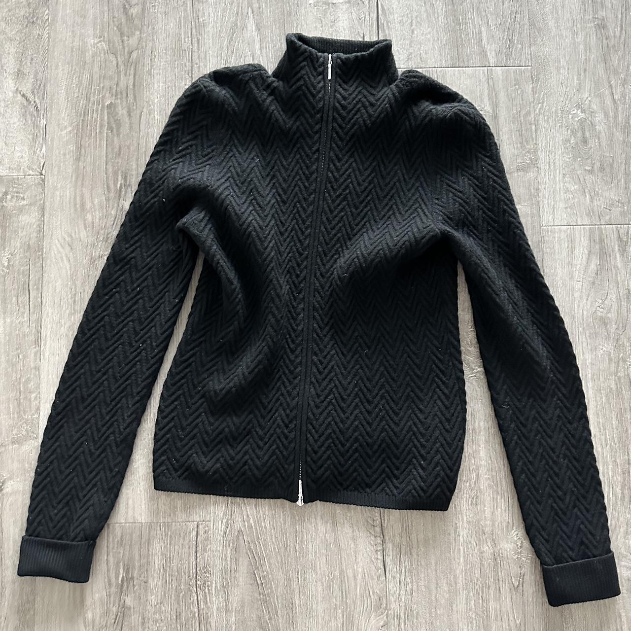 Loro piana vintage woman’s zip up sweater.... - Depop