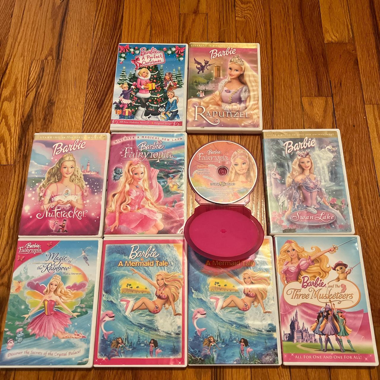 COLLECTION OF 15 Y2K VINTAGE BARBIE DVD COLLECTION OF 15 Y2K VINTAGE BARBIE DVD