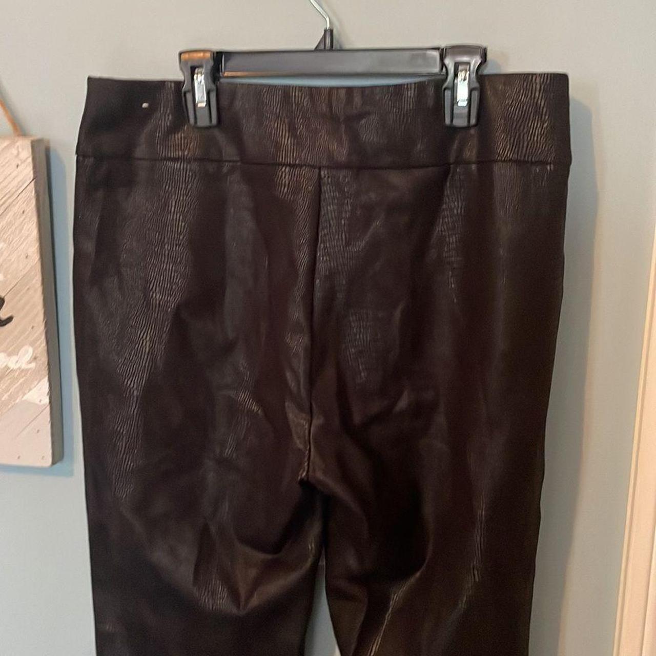 Soft Surroundings Pants Women's XLarge Cotton Black - Depop