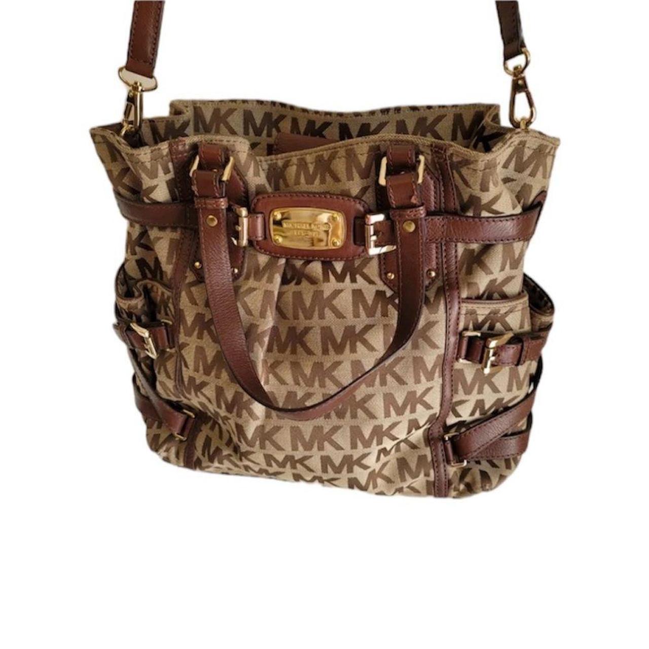 Mk canvas tote online bag