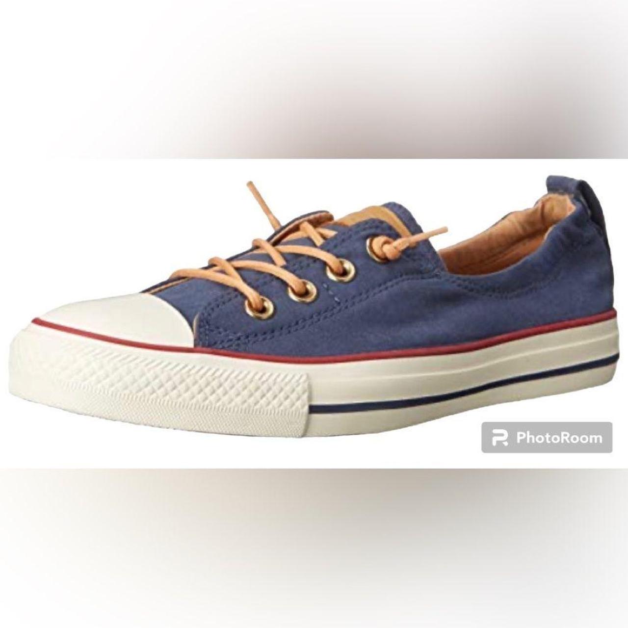 CONVERSE ALL STAR NAVY SHORELINE SNEAKERS Slip On Ox