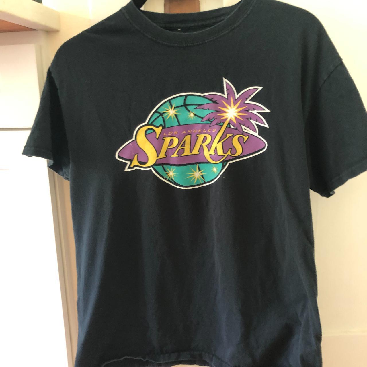 Los Angeles Sparks t-shirt, fits like a S/M. Go - Depop
