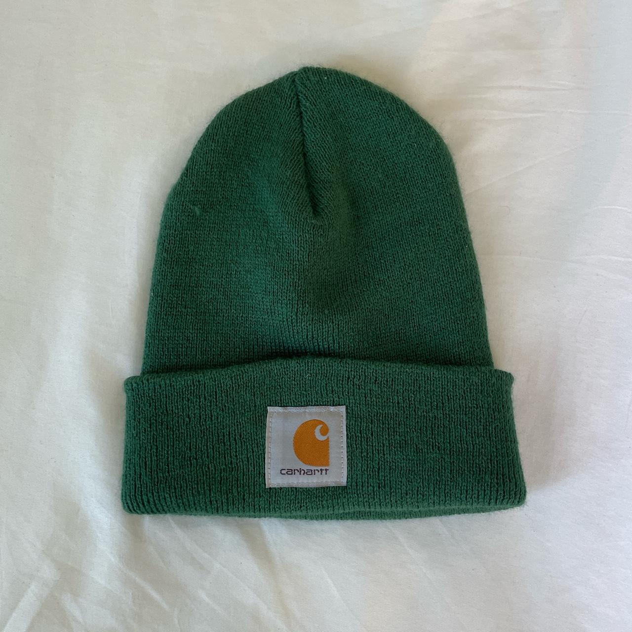 Carhartt Men's Green Hat | Depop