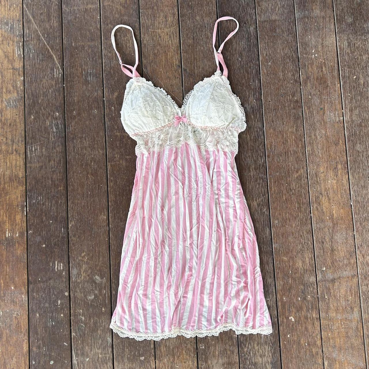 Victoria Secret Pink And White Vintage Victoria's Secret Pink And