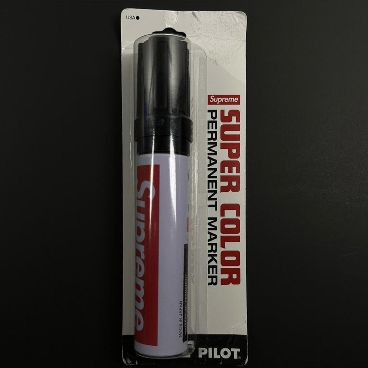 Supreme Pilot Permanent Black Marker w/slightly... - Depop