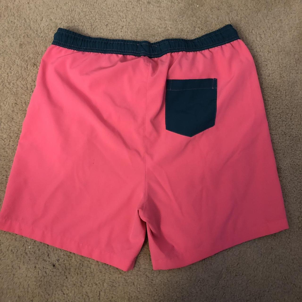 Men's Pink and Navy Shorts | Depop