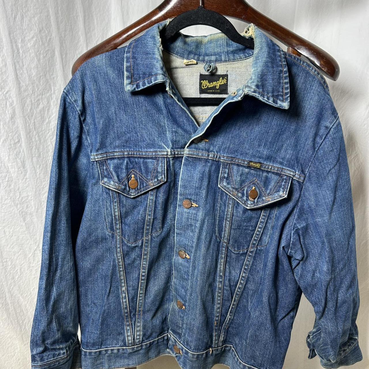 Wrangler Men's Jacket - Blue/Navy - M – 1970's Wr… - image 1