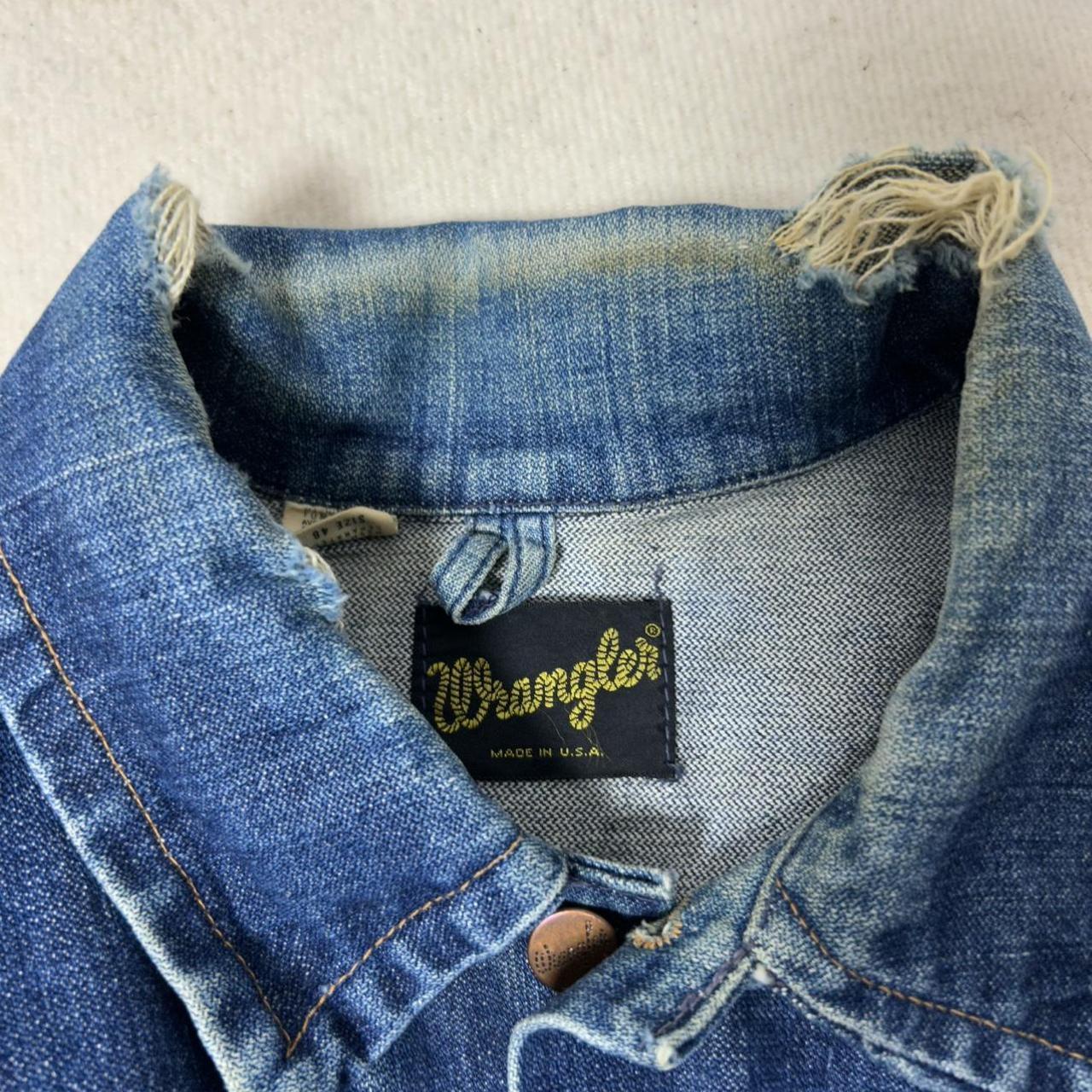Wrangler Men's Jacket - Blue/Navy - M – 1970's Wr… - image 6