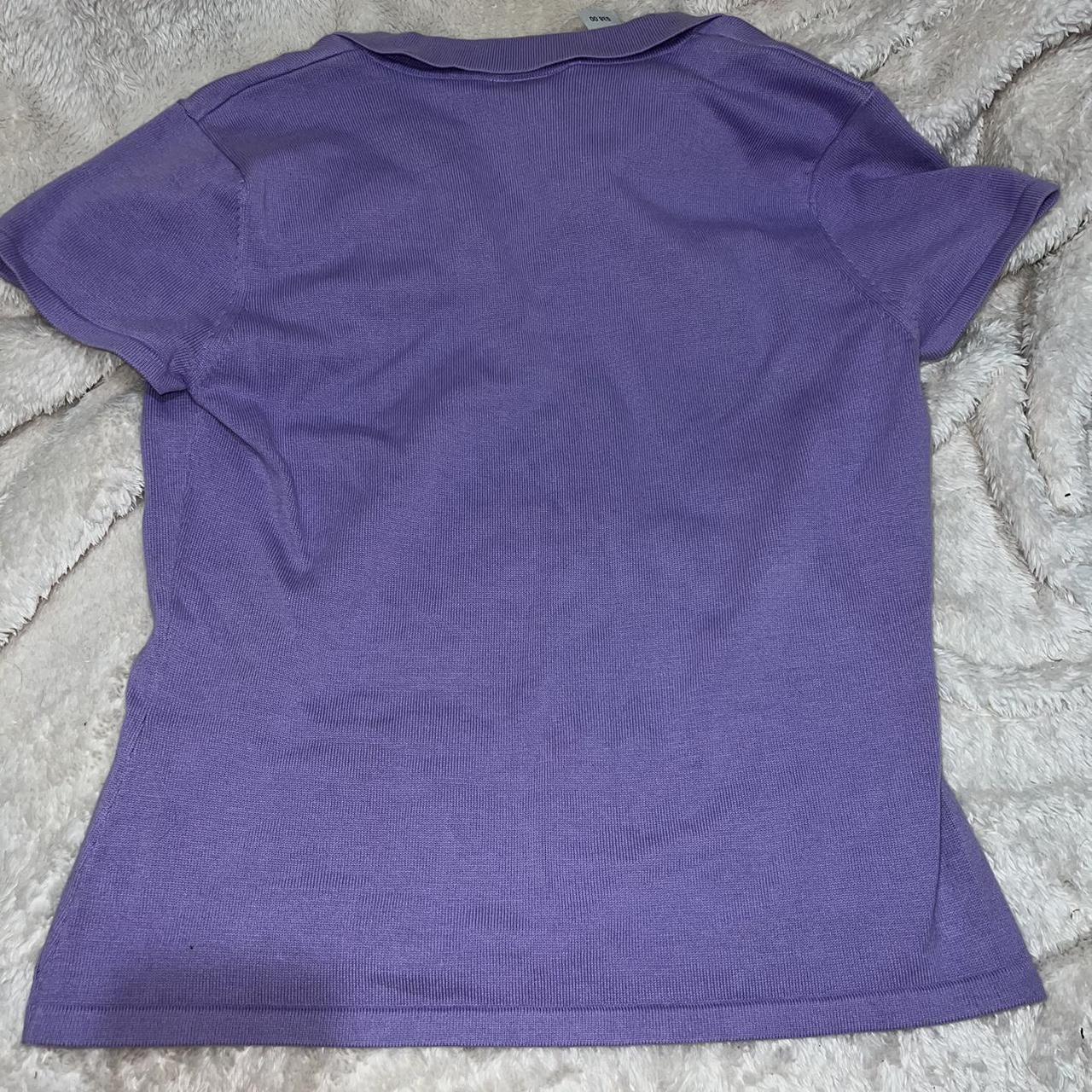 Talbots Women's Purple Shirt | Depop