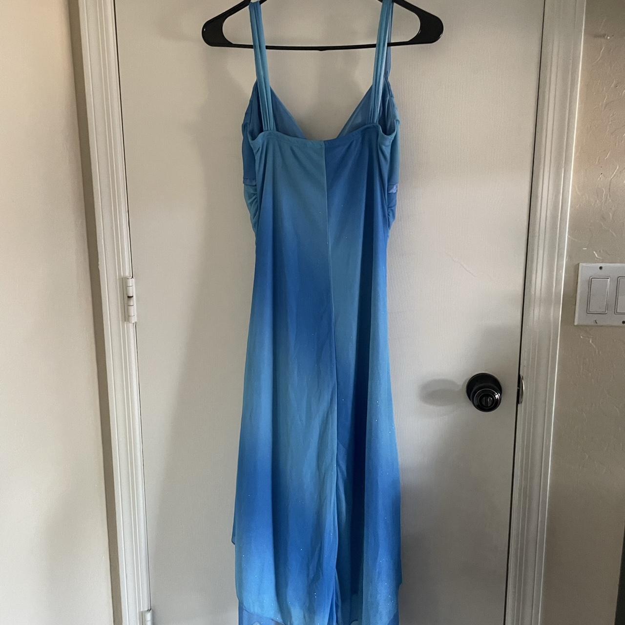 Ruby Rox Women's Blue Dress | Depop