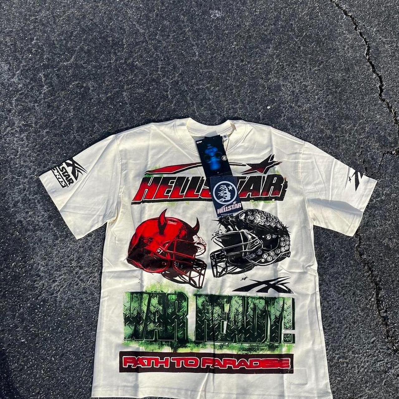 Hellstar Men's Jacket - White/Multi - M – Hellsta… - image 1