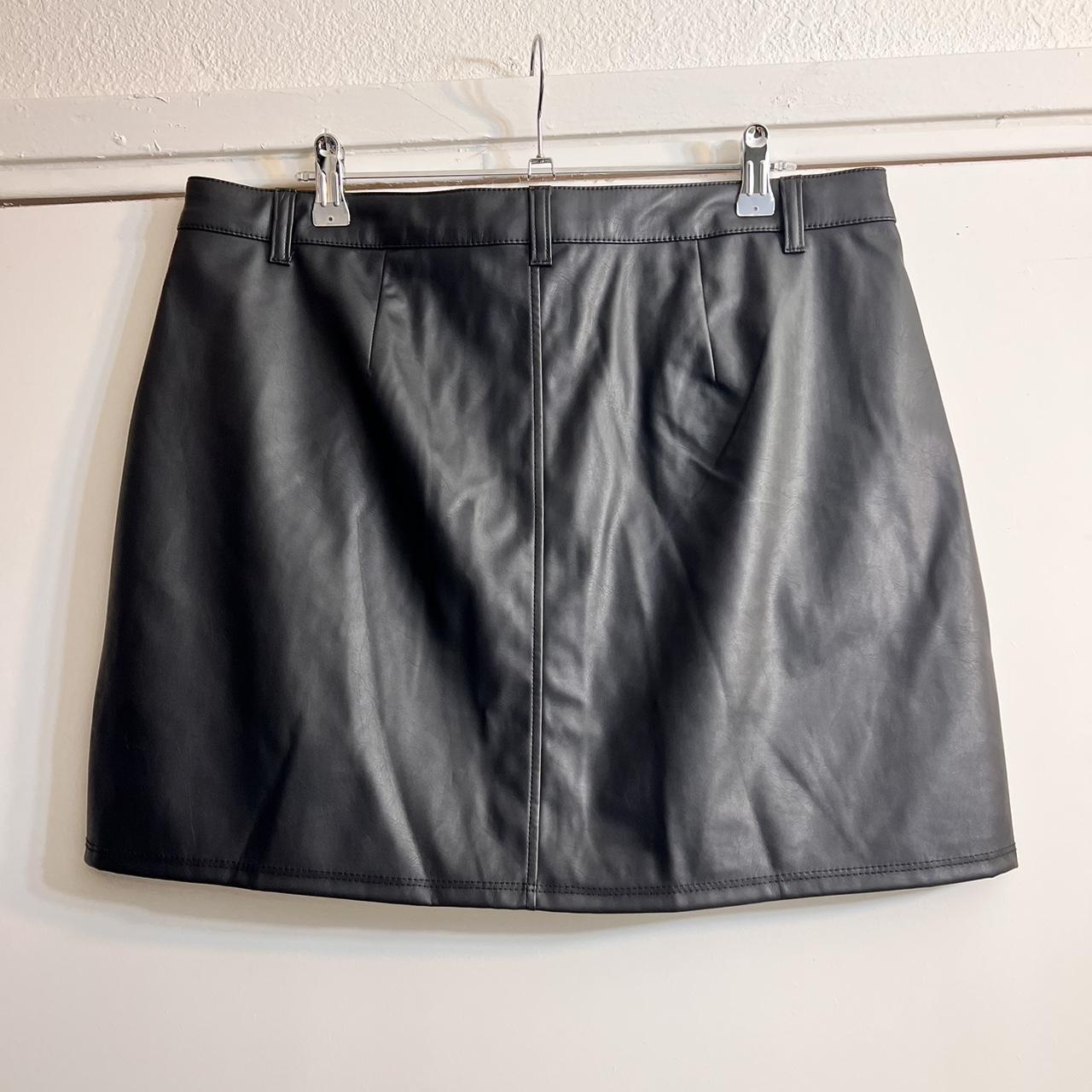 Wild fable leather skirt Never used Size... - Depop