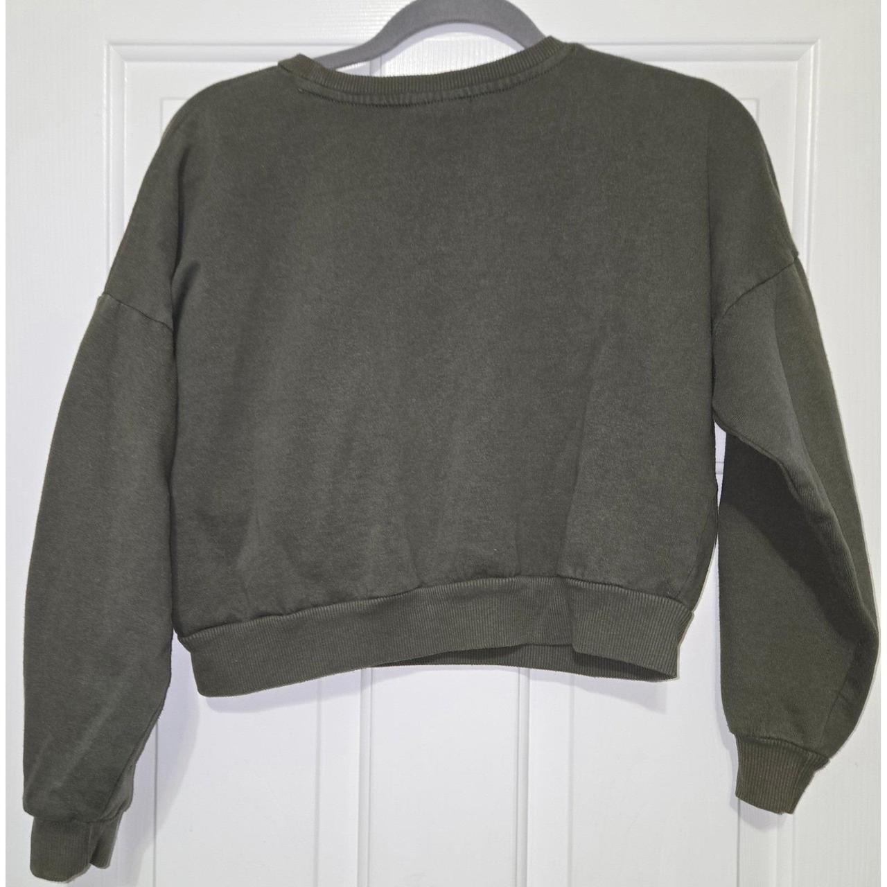 Source Unknown Women's Sweatshirt - Green/White -… - image 2