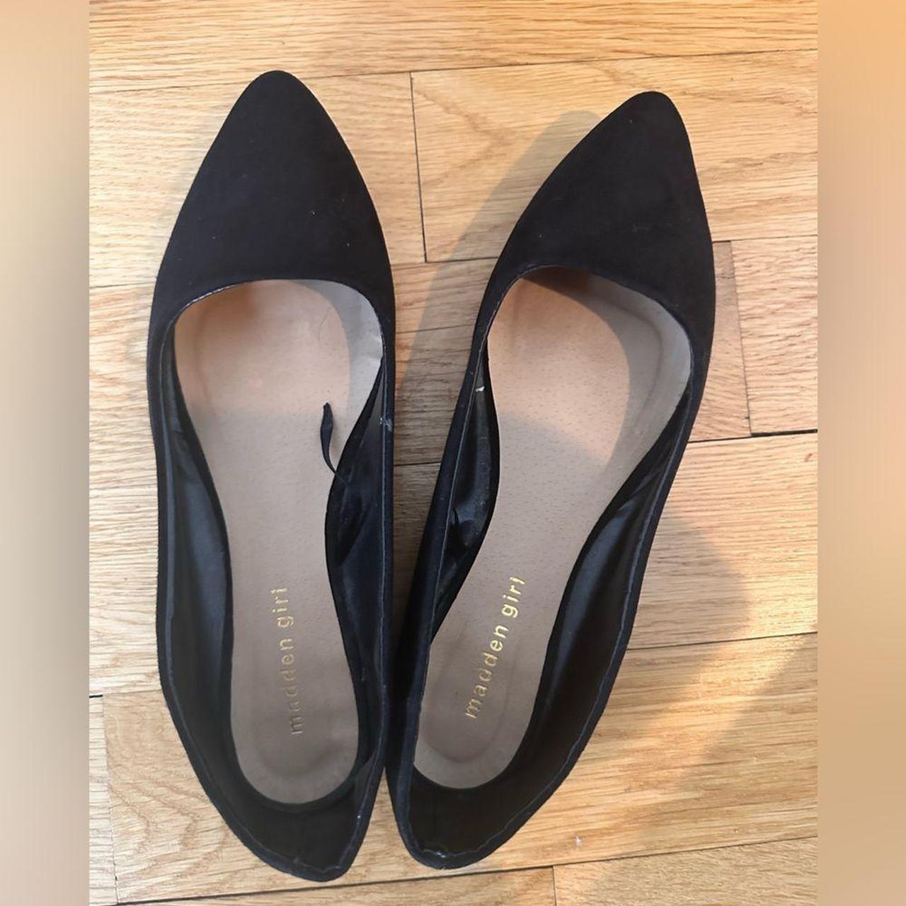 Steve Madden Women's Black Ballet-shoes | Depop