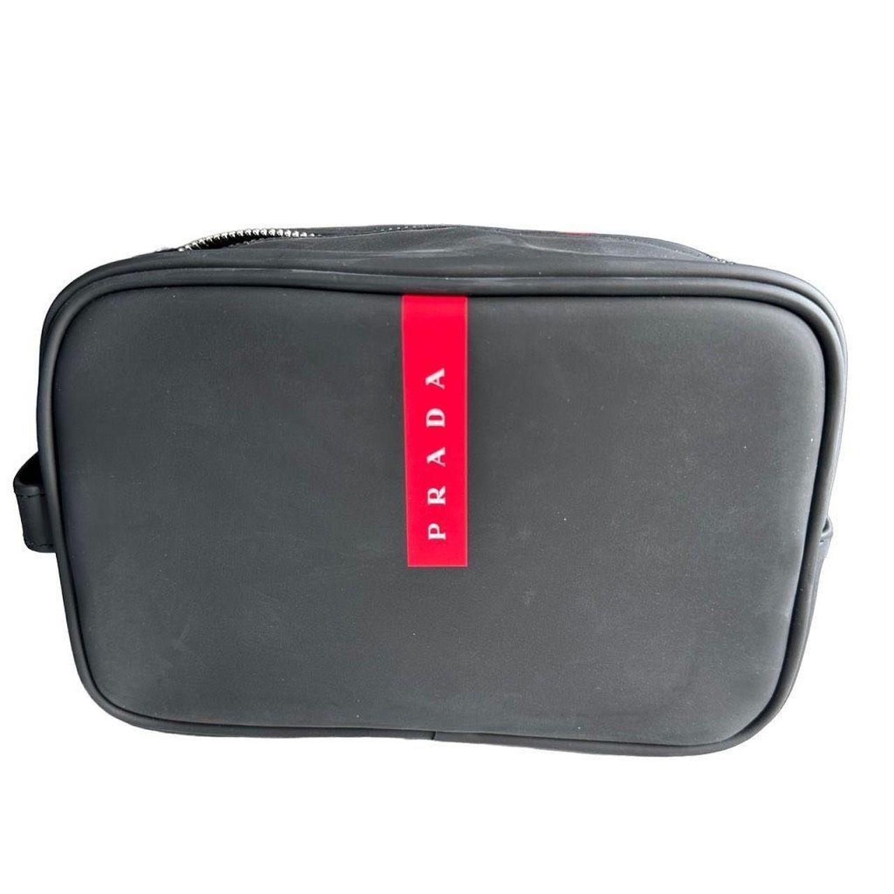 Prada, Bags, Prada Luna Rossa Limited Edition Blue Travel Toiletry Bag