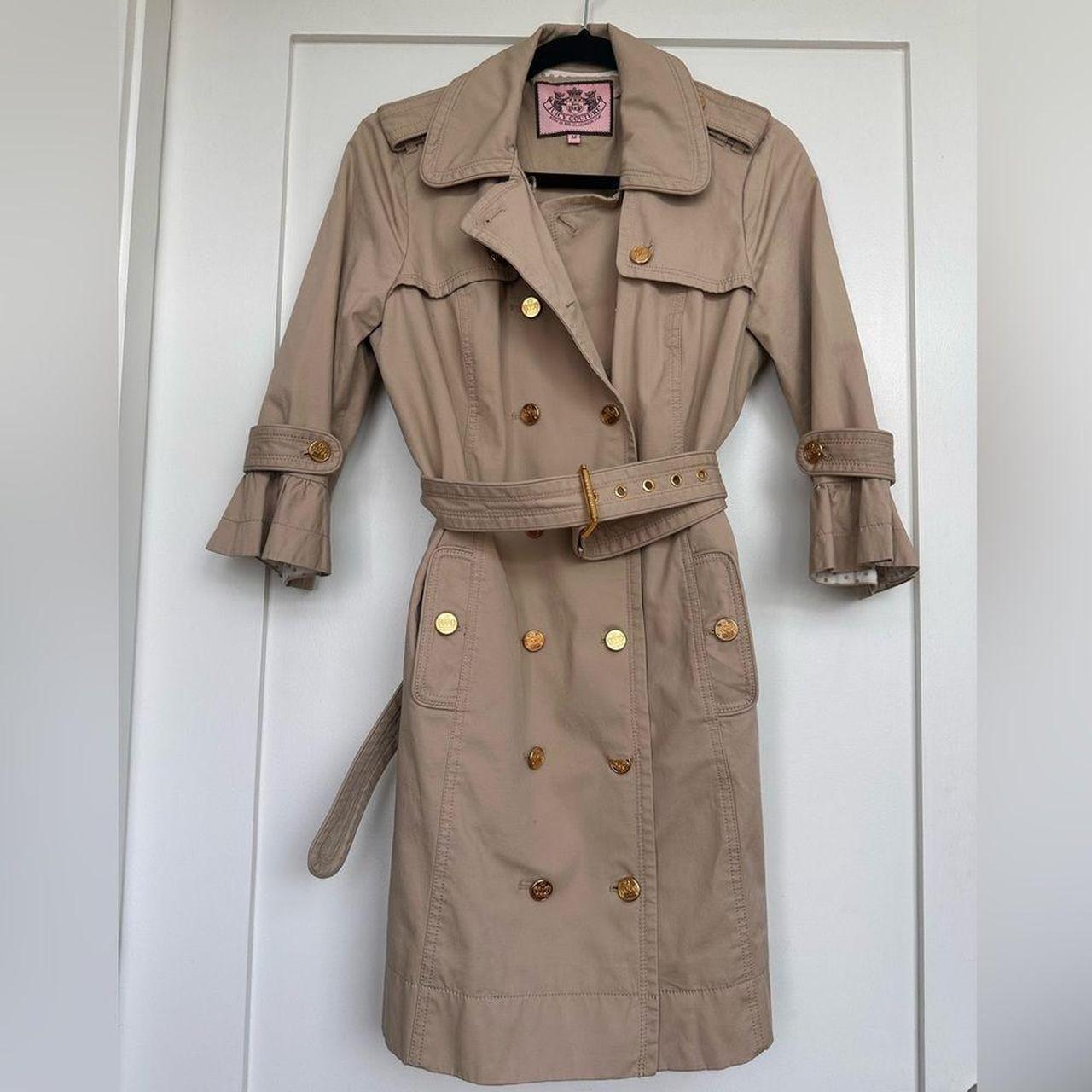 Juicy couture 2024 trench coat