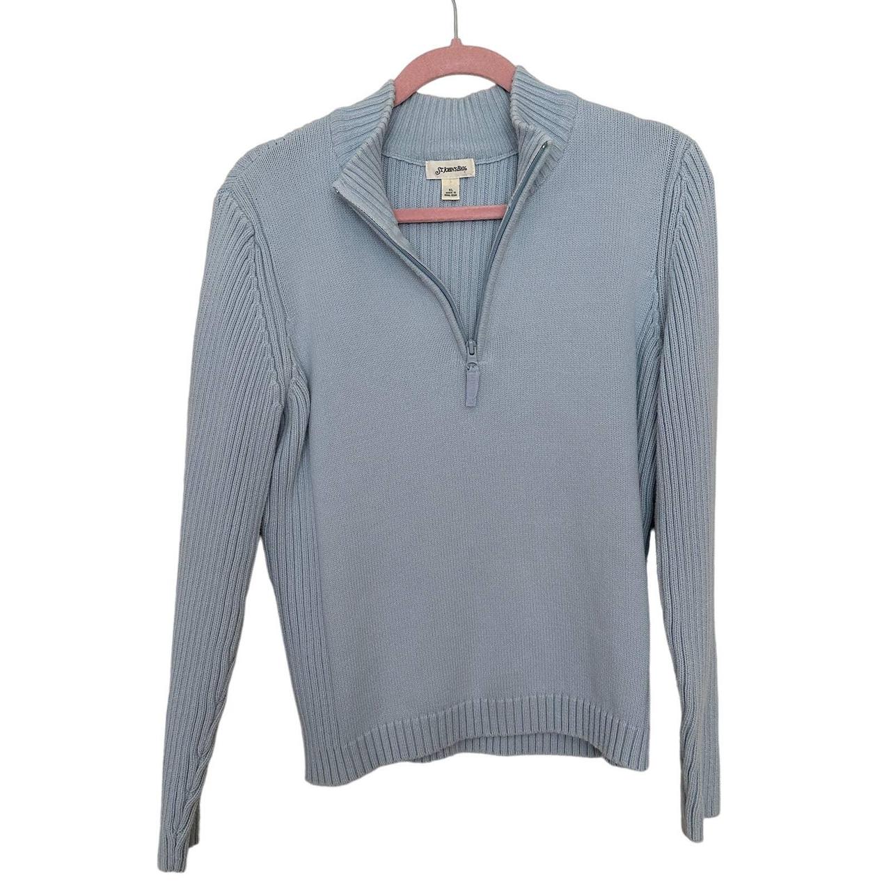 St john's bay quarter clearance zip sweater