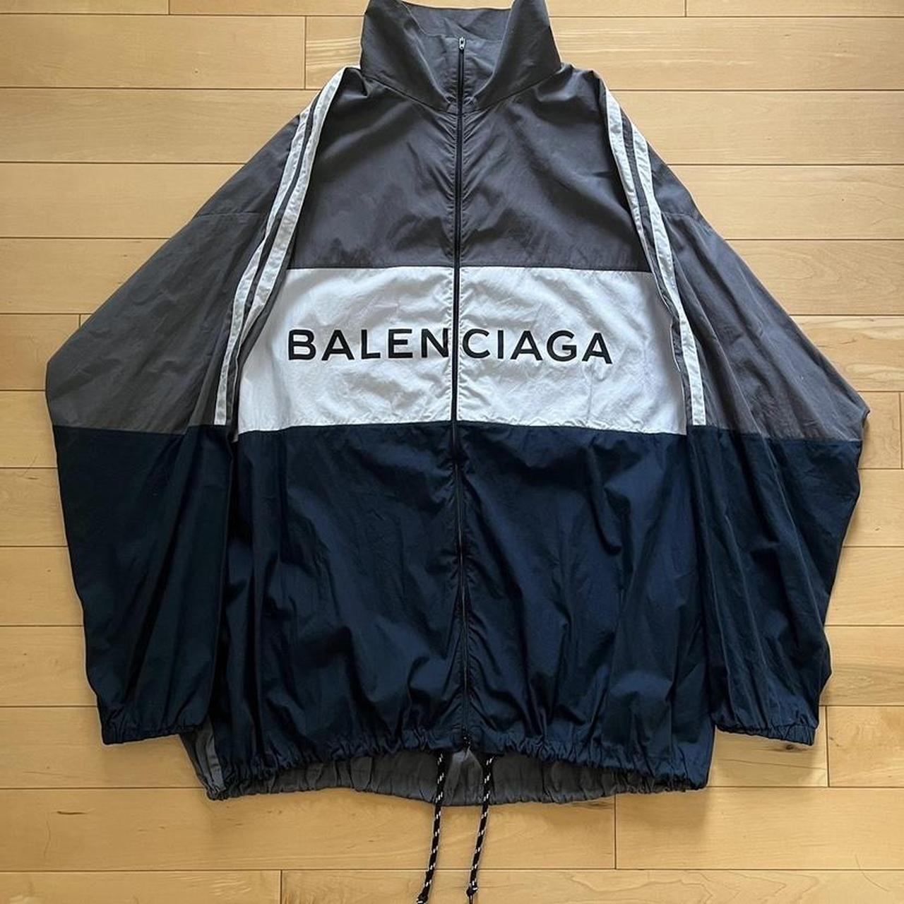 balenciaga jacket mens white