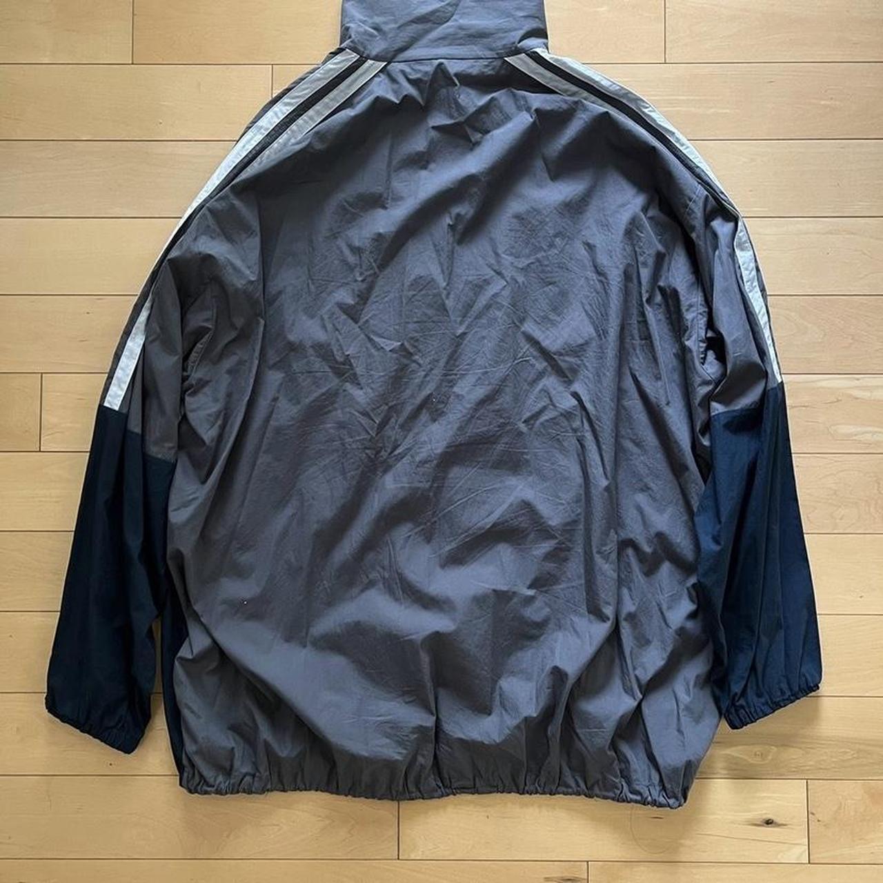 balenciaga track jacket grey